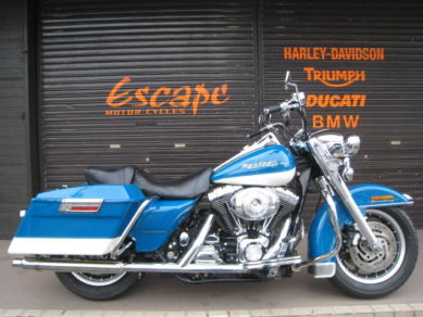 HARLEY-DAVIDSON FLHR ロードキング　ブルー