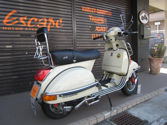 VESPA PX200FL2 ベージュカスタム | Escape Bike