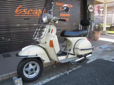 VESPA PX200FL2 ベージュカスタム | Escape Bike