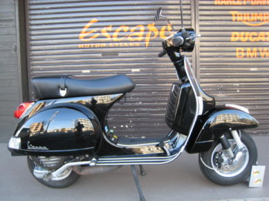 VESPA X125ユーロ3 ブラック