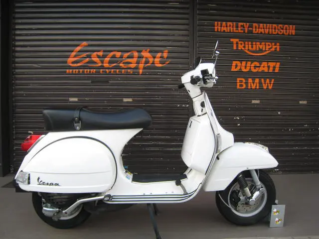 VESPA PX125 ユーロ3 白 | Escape Bike
