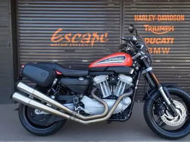 XR1200 カスタム スパトラマフラー | Escape Bike