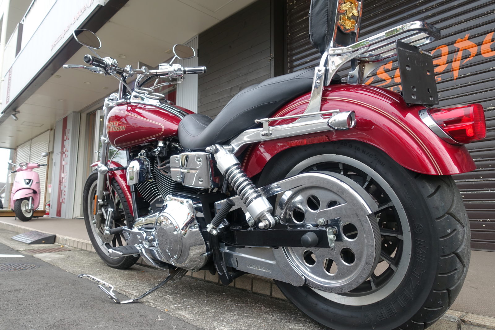 FXDL 最終キャブ車 ワイン | Escape Bike