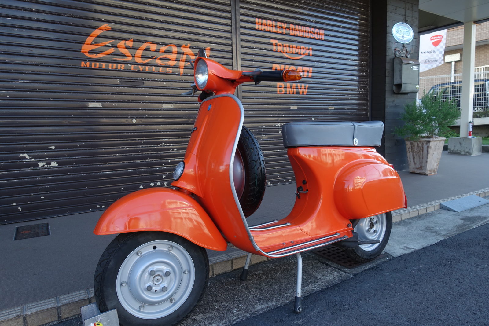 VESPA 50Sビンテージ オレンジ | Escape Bike