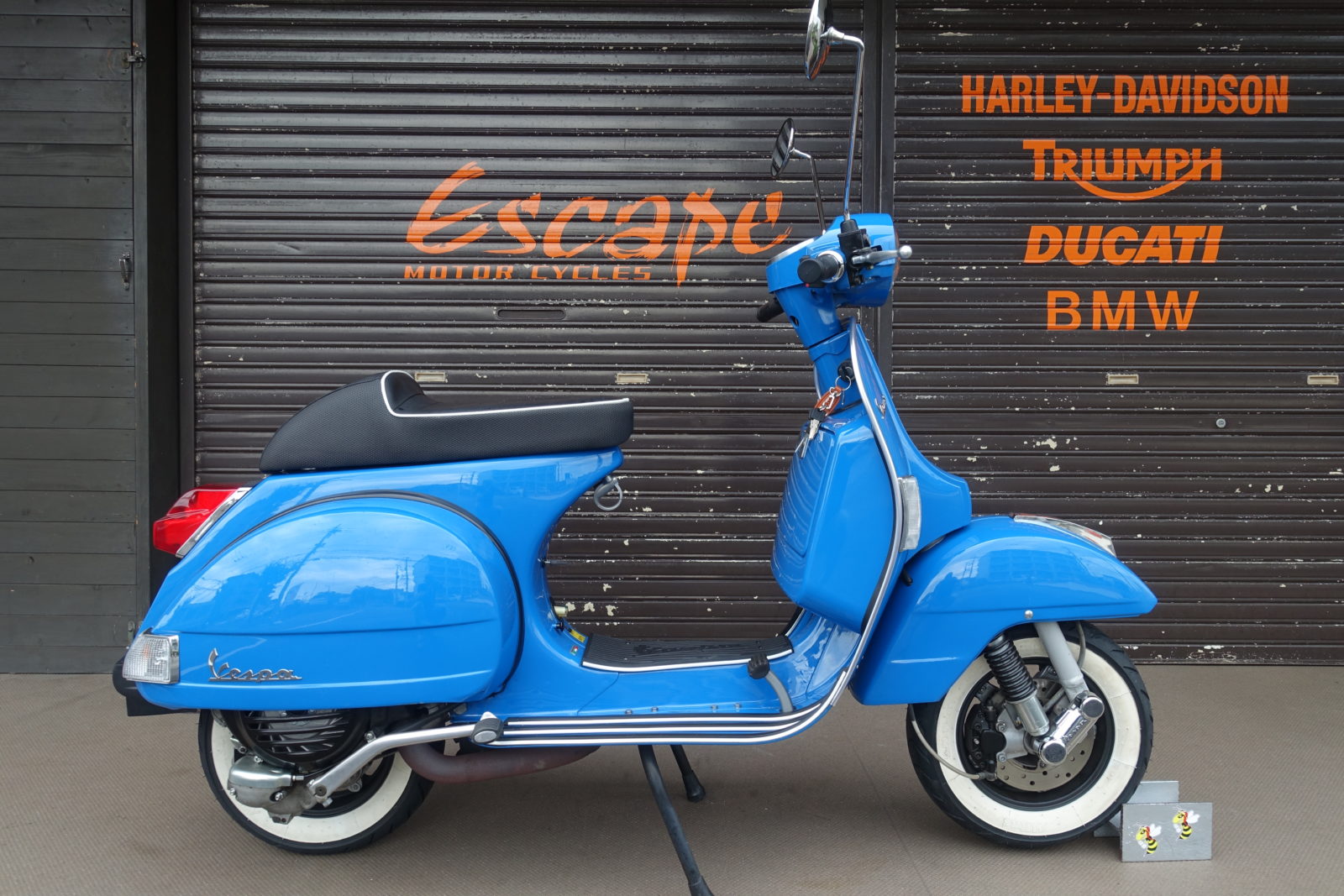 VESPA PX125ユーロ3 ブルー