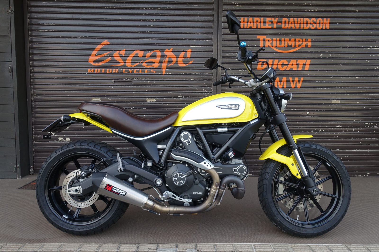DUCATI スクランブラーアイコン ライトカスタム