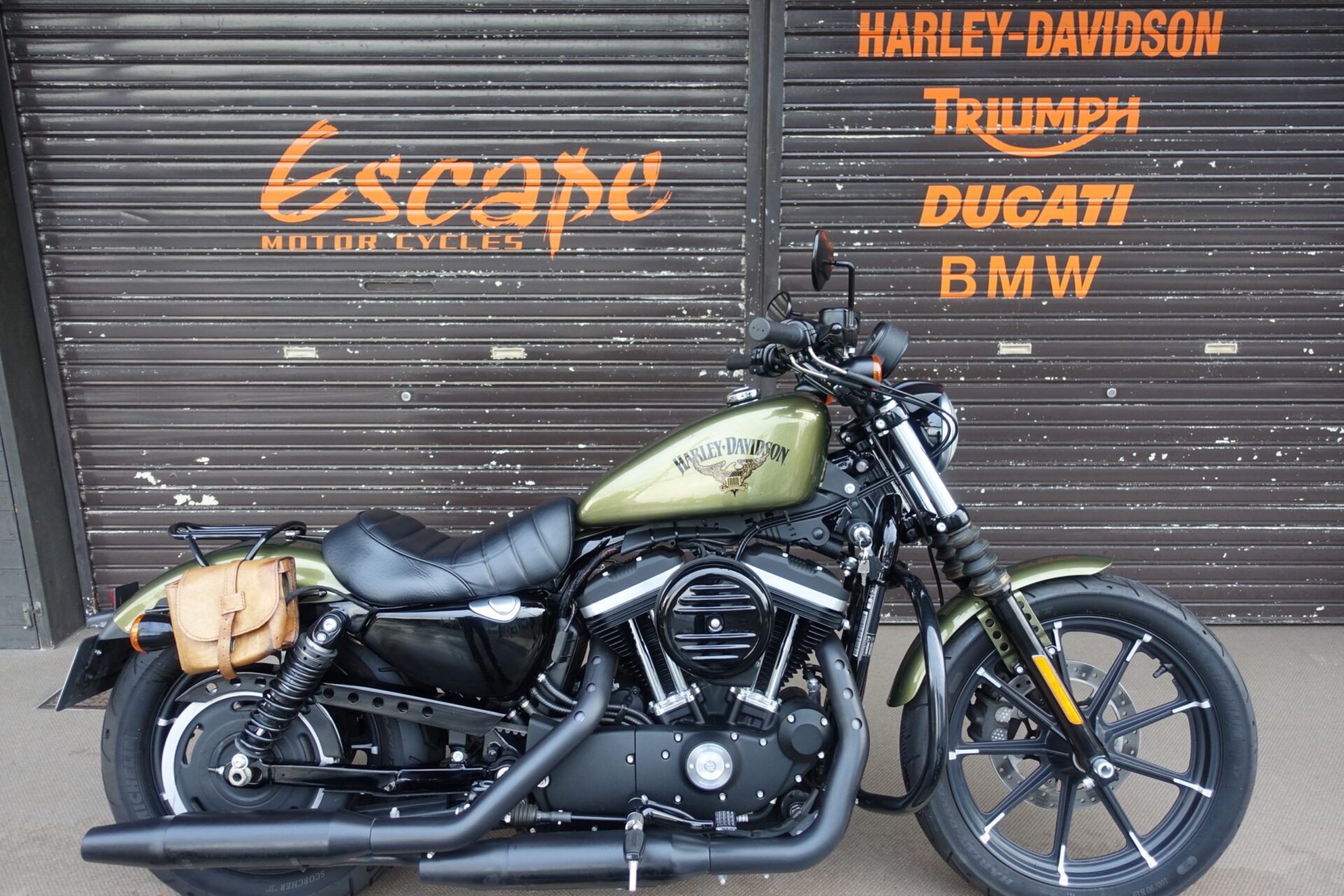 HARLEY-DAVIDSON スポーツスター オリーブゴールド　タンク XL883N アイアン オリーブゴールド | Escape Bike