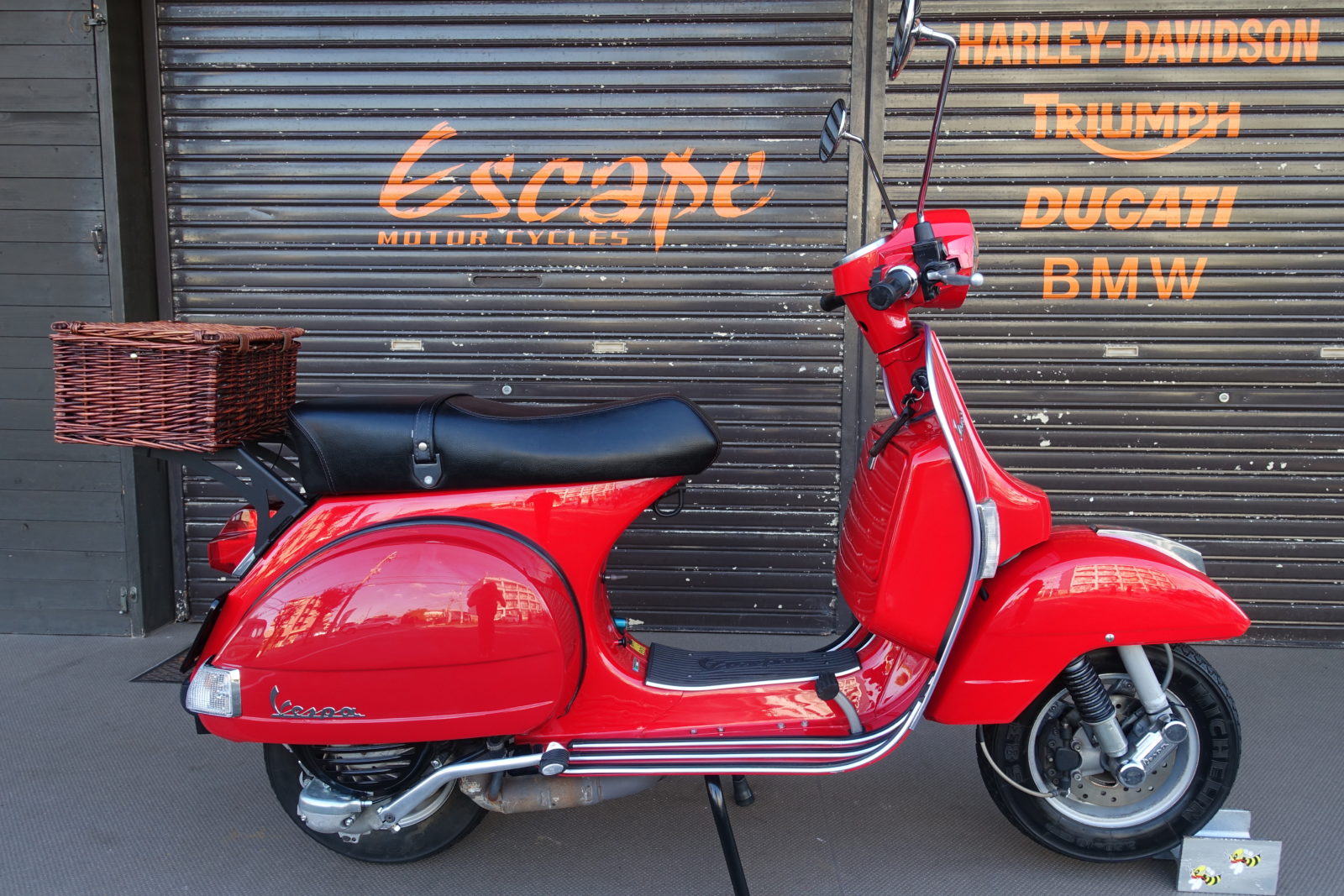 VESPA PX150 Euro3 バケット付き