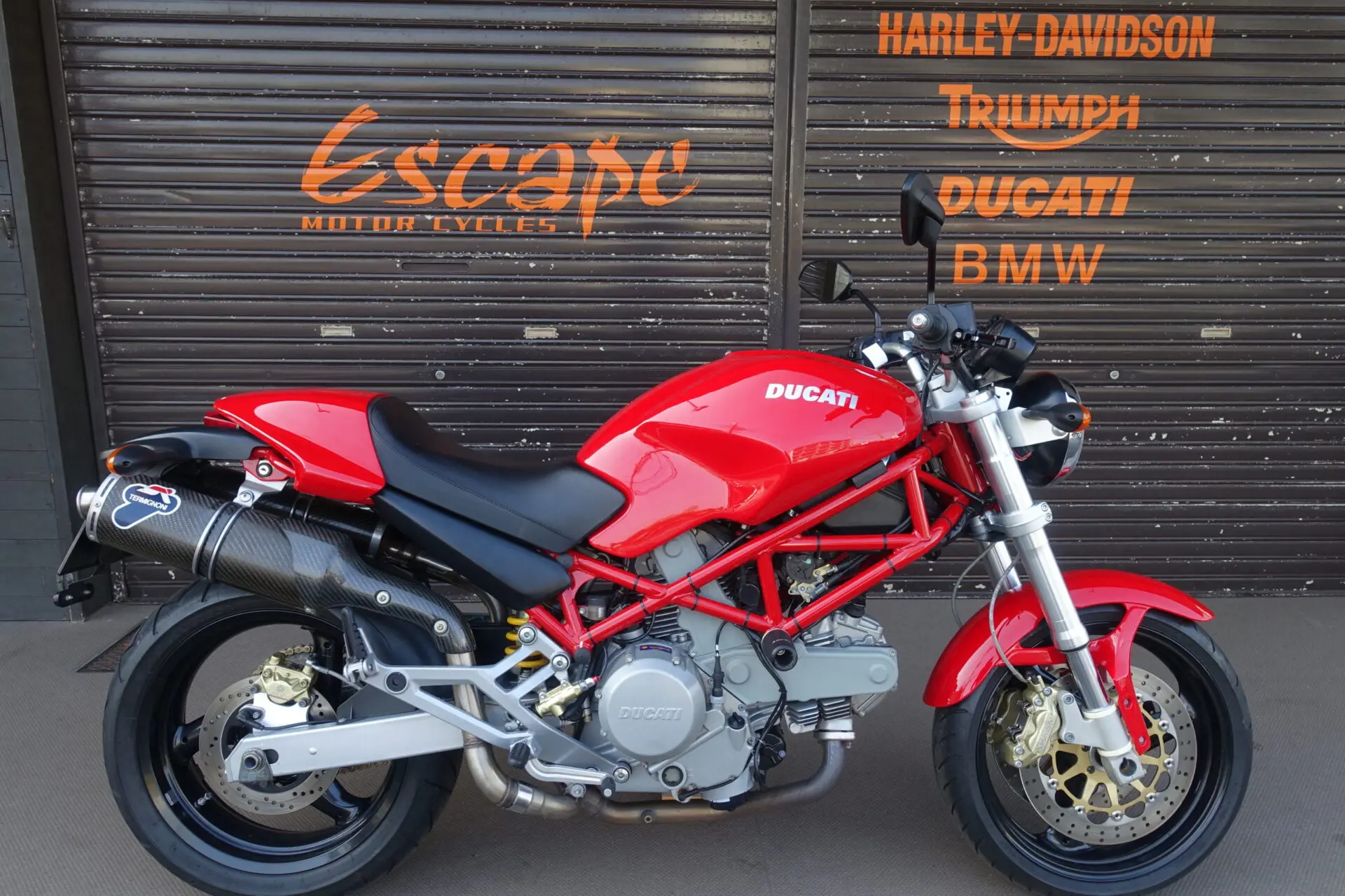DUCATI モンスター400 テルミニョーニマフラー | Escape Bike