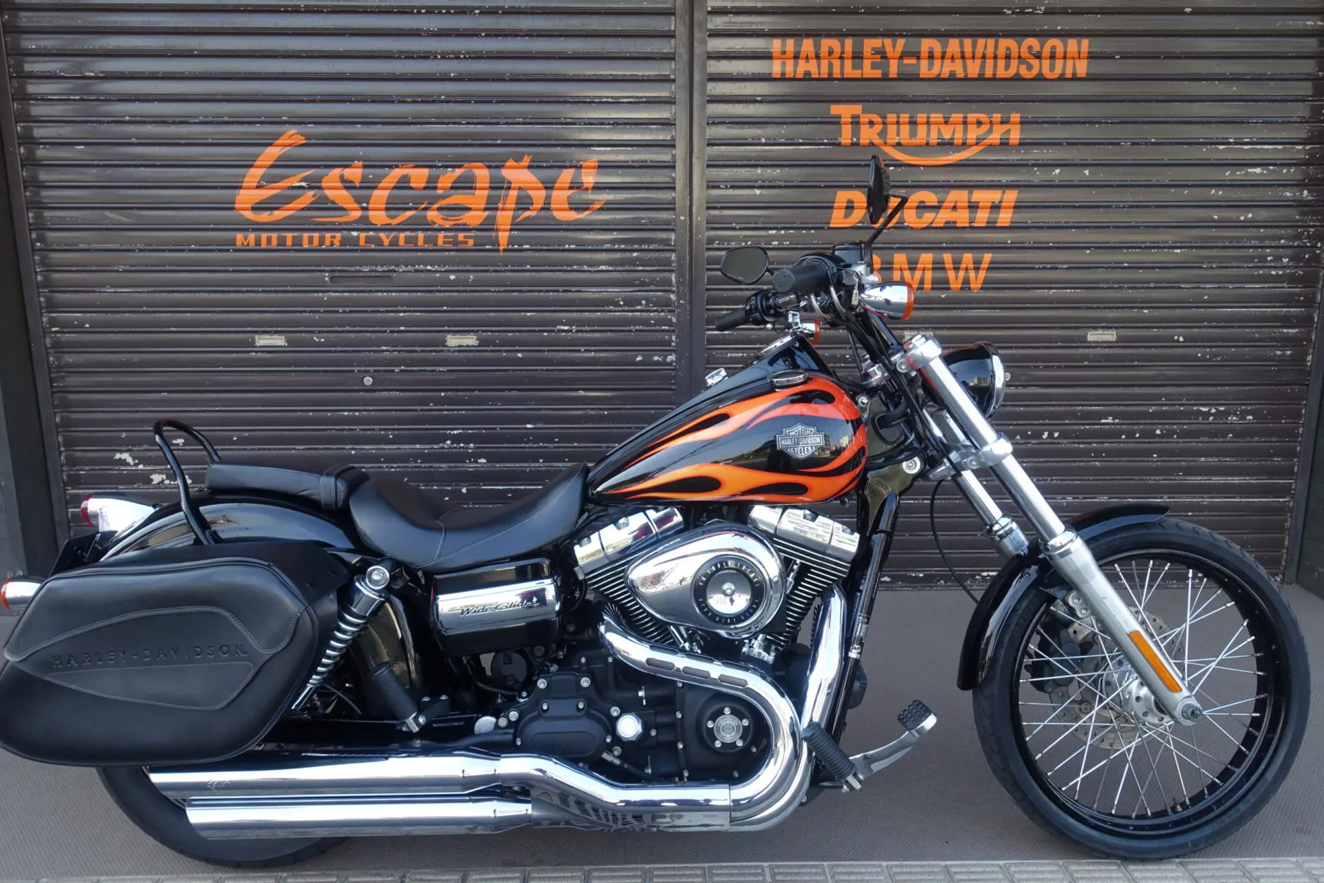 FXDWG ワイドグライド S&Sマフラー | Escape Bike