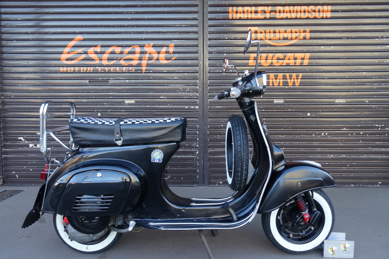 VESPA 125ET3 前後CARBONEサス