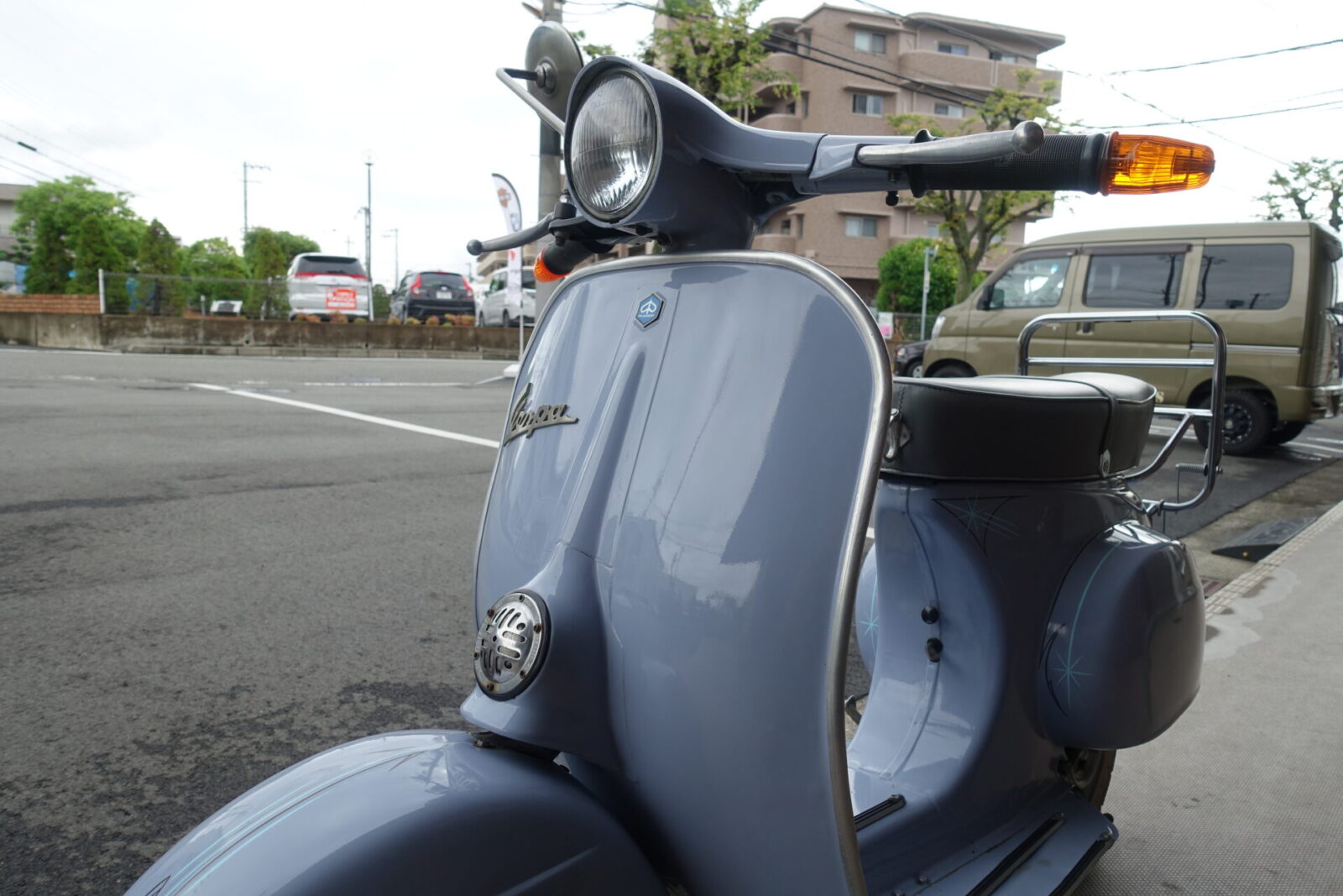 VESPA 50S クラシックブルー 102ccボアアップ | Escape Bike