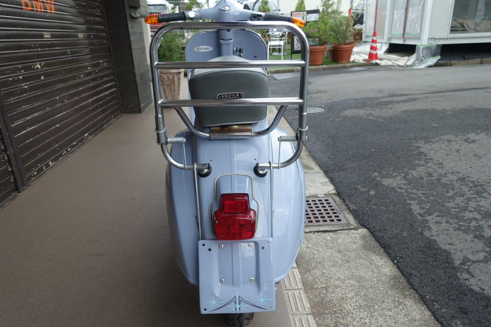 VESPA 50S クラシックブルー 102ccボアアップ | Escape Bike