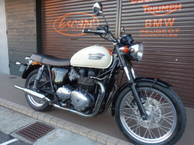 TRIUMPH ボンネビル カスタムペイント ノーマンハイドTOGAマフラー 