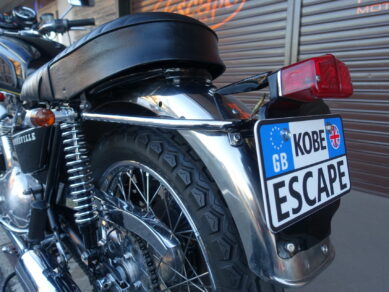 トライアンフT140E　エキパイ Triumph T140 T150 Quality Reproduction Muffler