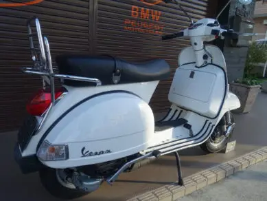 VESPA PX150Euro3 リアキャリア ETC付き | Escape Bike
