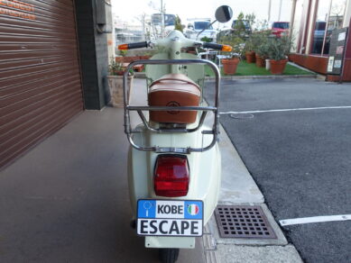 VESPA 50S 75ccボアアップ ポリーニチャンバー カメオベージュ