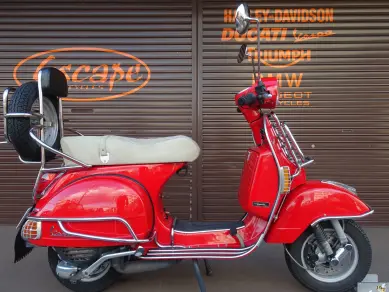 VESPA PX150 Euro3 グリップヒーター 前後キャリア フロントバンパー