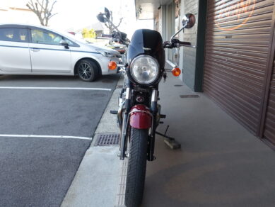TRIUMPH ボンネビルT100 大和ステンレストライアンフタイプマフラー