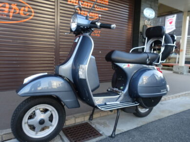 VESPA PX150 Euro3 ドロミテグレイメタリック SIProad2マフラー 3Way