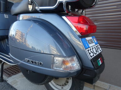VESPA PX150 Euro3 ドロミテグレイメタリック SIProad2マフラー 3Way