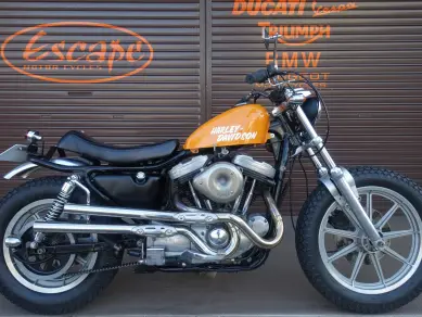 永ちゃん様 ハーレードラックスター バンス&スクリーミング XLH1200 トラッカーカスタム 5速ミッション Eキャブ ストレートパイプ