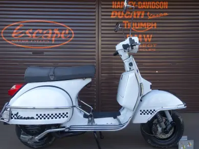VESPA PX200 FL2 フェンダーバンパー サイドバンパー ブラックホイール