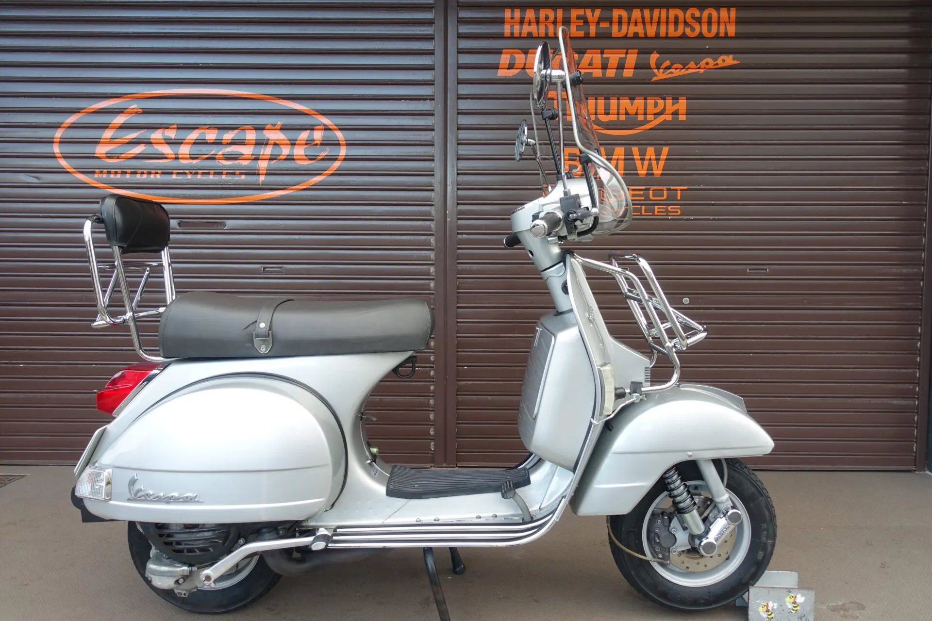 VESPA PX200 FL2 ワイドスクリーン フロントキャリア リアキャリア 