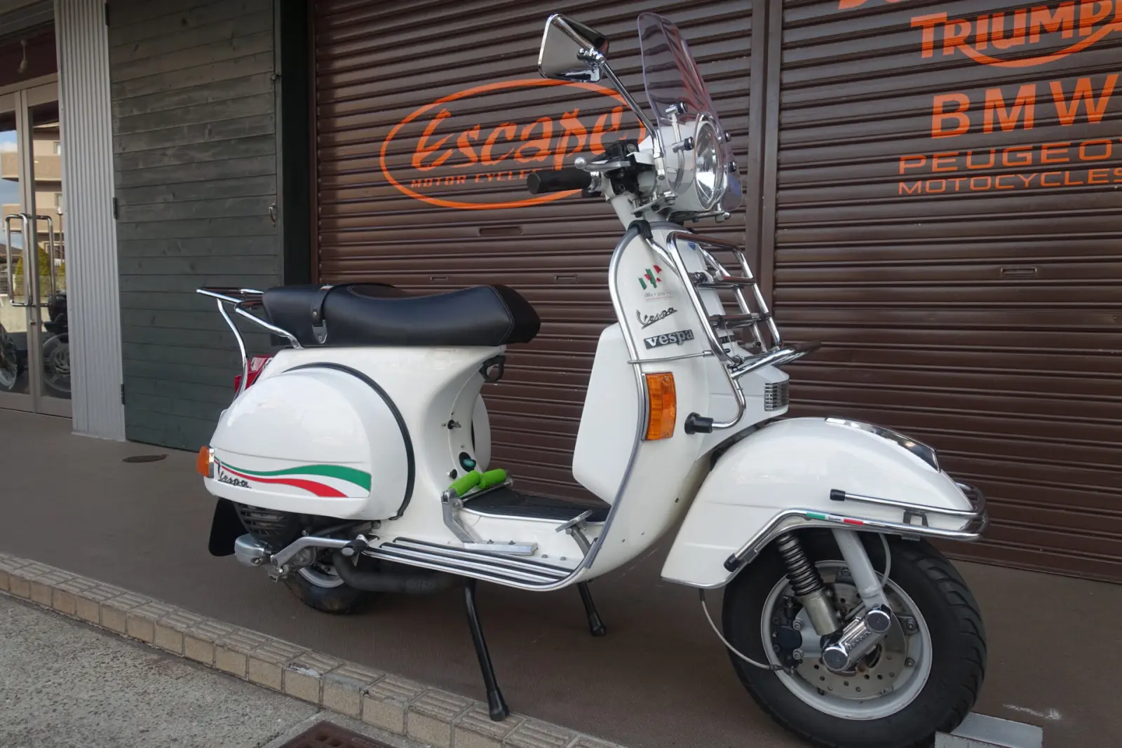 PX150　EURO3売ります VESPA PX150 Euro3 イタリア統一150周年記念モデル BGMサイレンサー