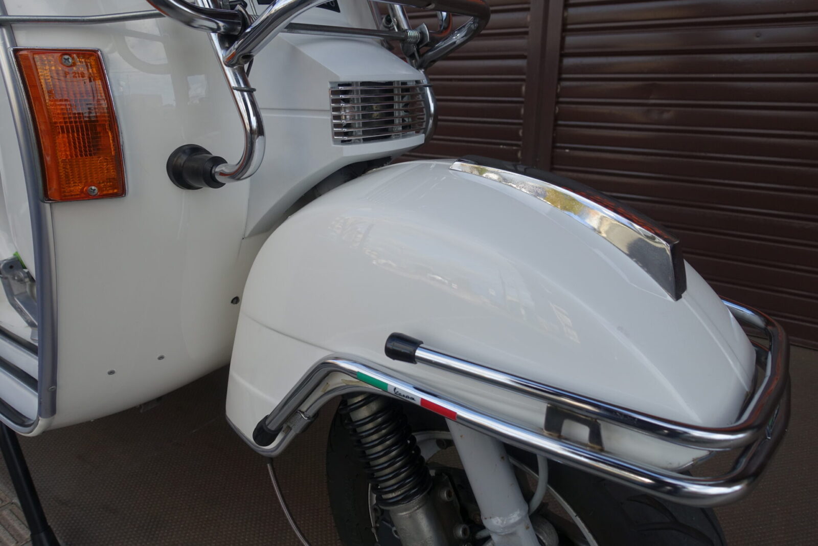 VESPA PX150 Euro3 イタリア統一150周年記念モデル BGMサイレンサー