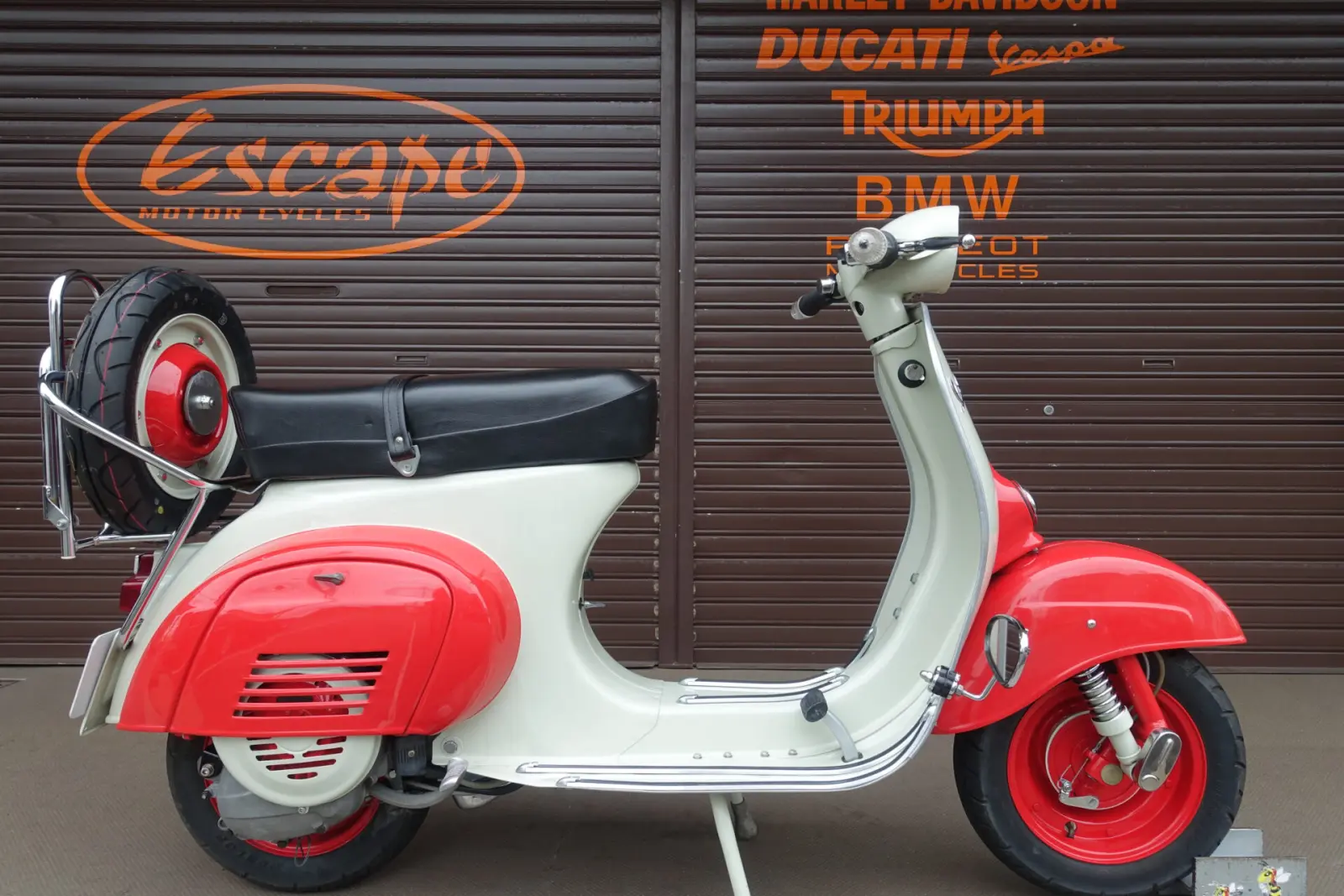 VESPA 50S MOD'Sツートンカラー 75ccボアアップ メッキマフラー ダルマ