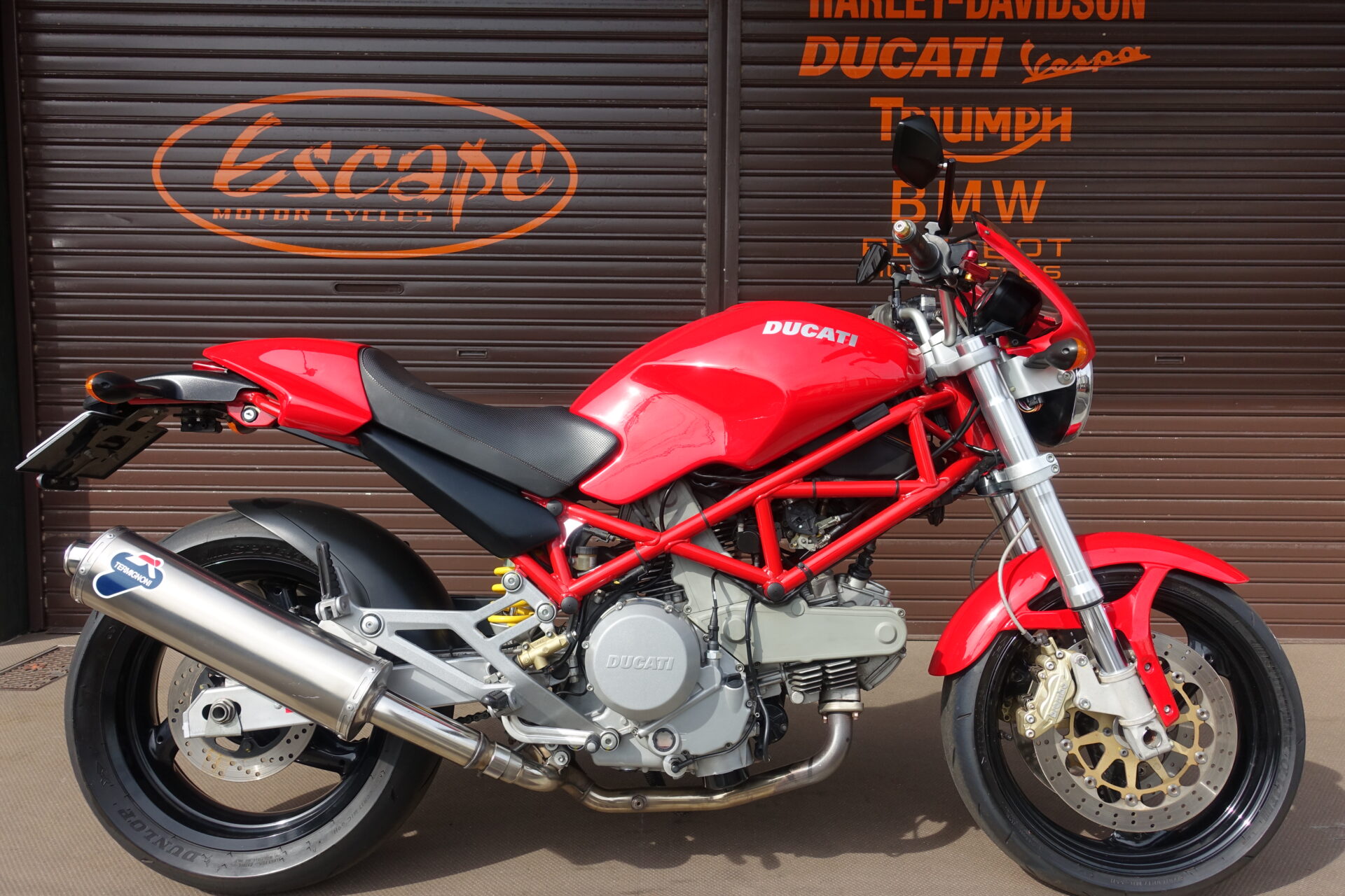 DUCATI モンスター400ie テルミニョーニマフラー