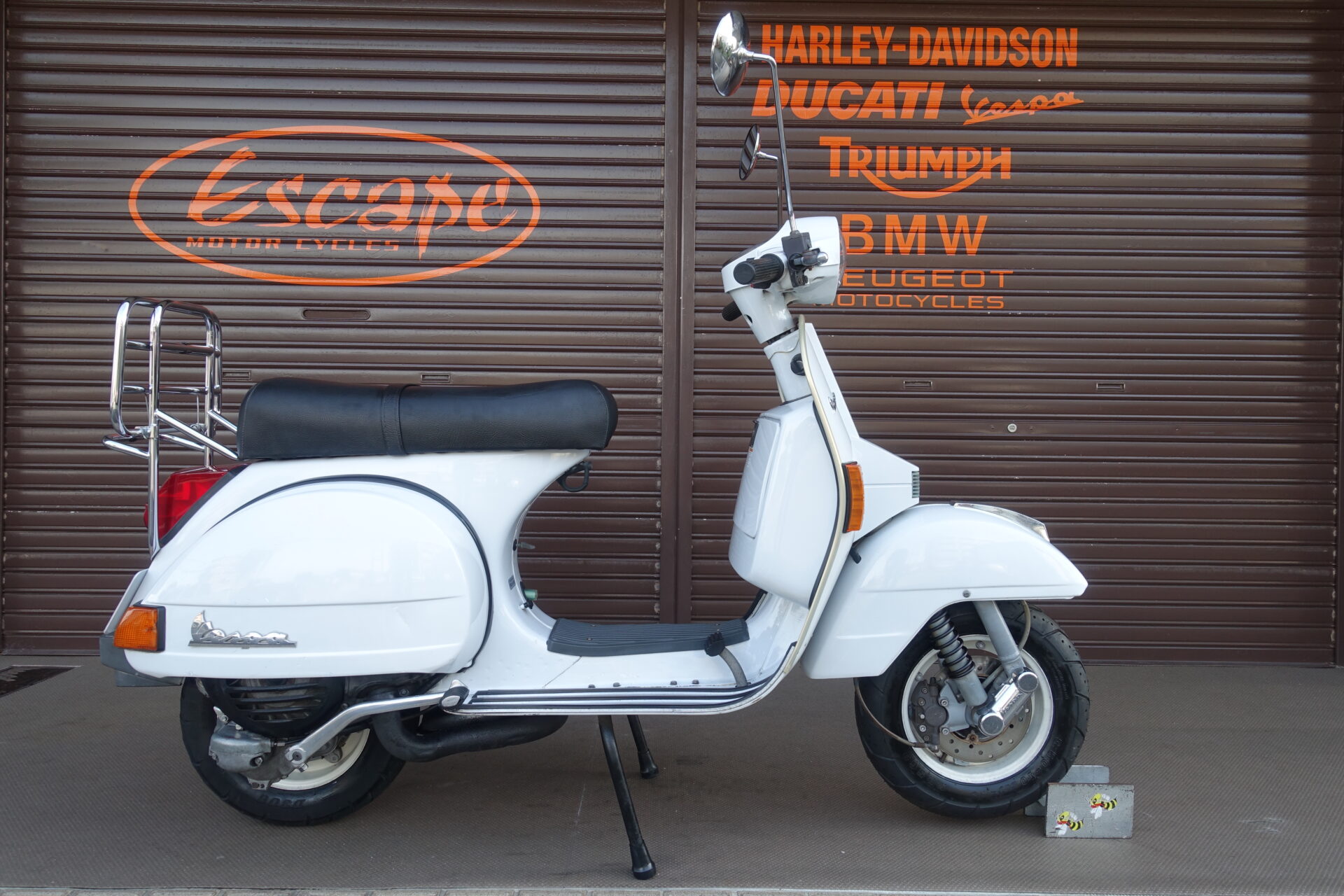 VESPA PX200FL1 リアキャリア付き
