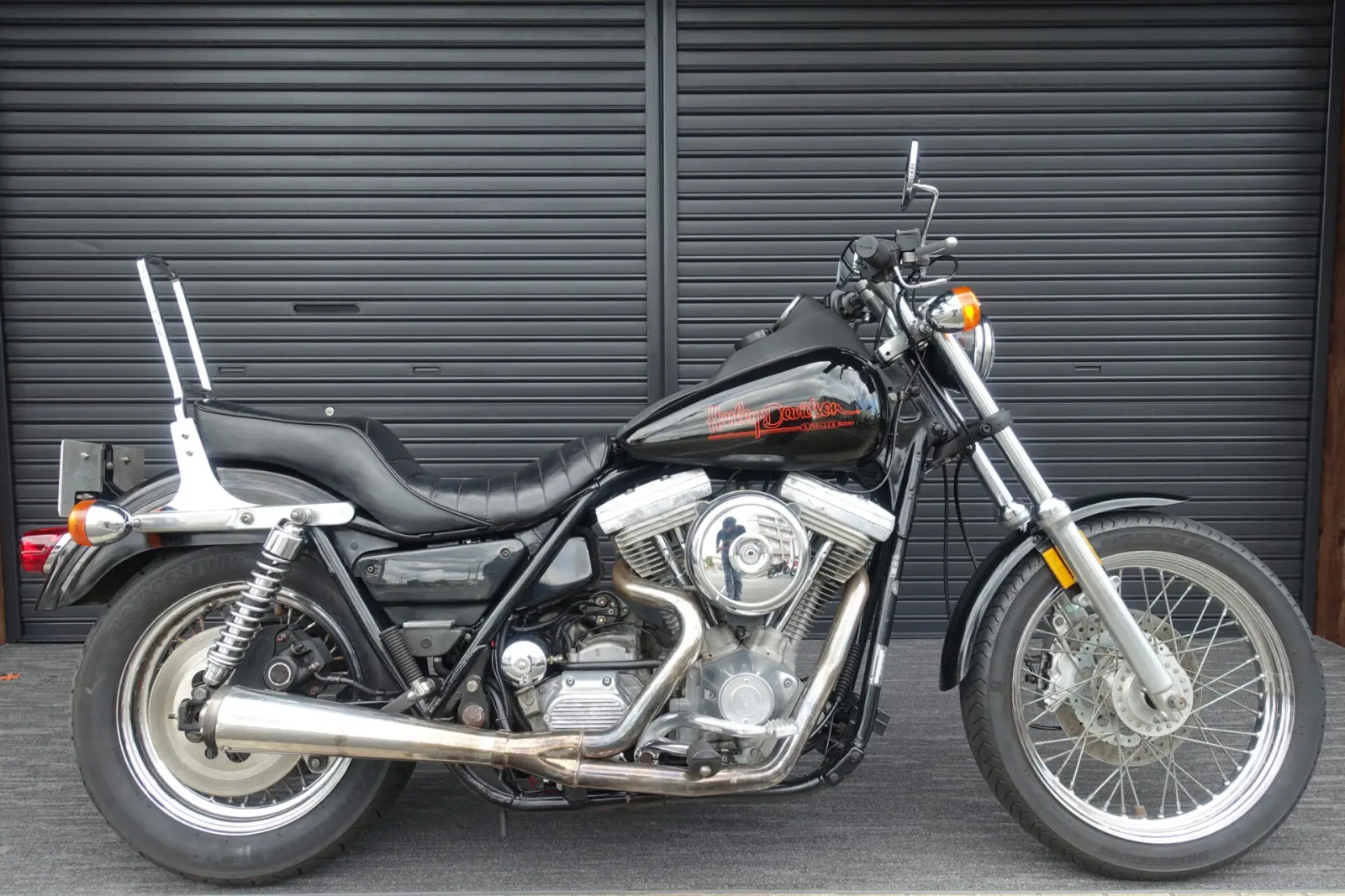 FXR1340 EVOエンジン 2in1スーパートラップマフラー 4.5in