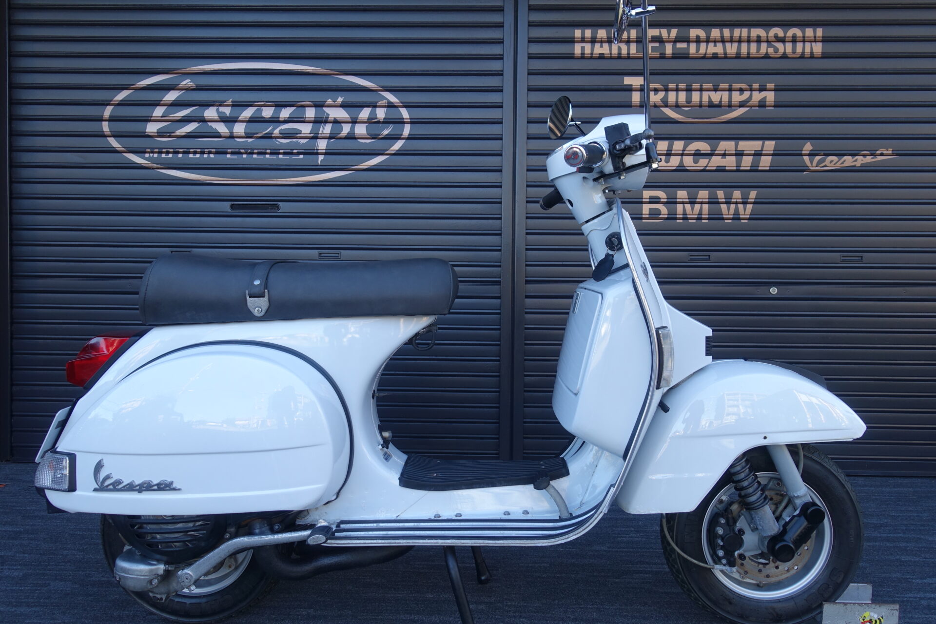 VESPA PX200 FL2 アンダーステーミラー
