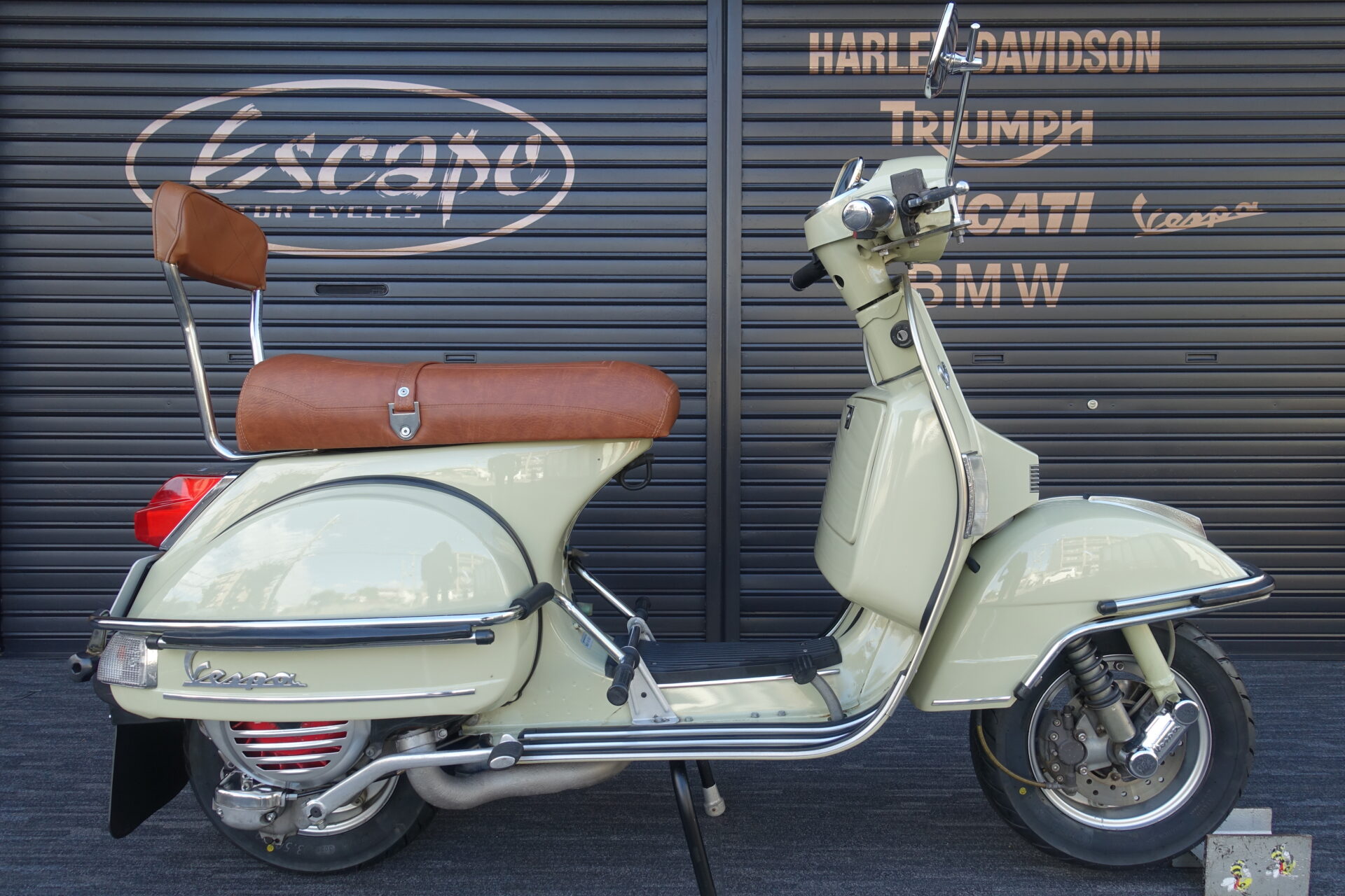 VESPA PX200 FL2 サイドバンパー フロントバンパー バックレスト